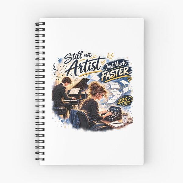Item preview, Still an Artist Just Much Faster – Court Reporter Stenographer 225 WPM designed and sold by amndro.