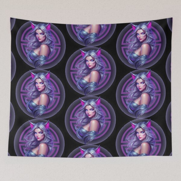 Item preview, Goddess of the Cat Shadows designed and sold by Bulle de Savon.
