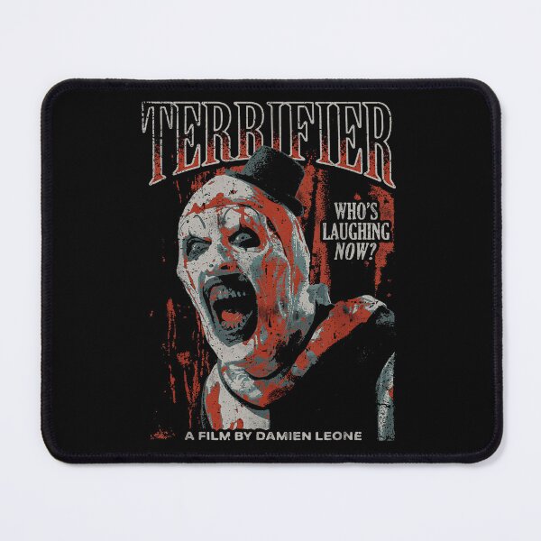 Item preview, Spooky Slasher Distressed Creepy Mime Jester Red Tone designed and sold by MaceonPi.