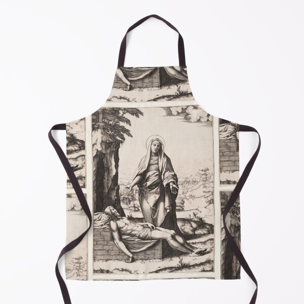 Item preview, Pieta Virgin Mary Mourning Christ designed and sold by artofuniverse.