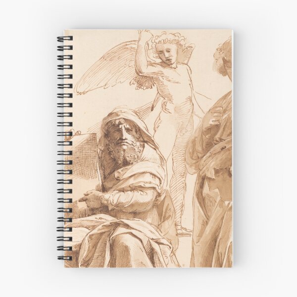 Item preview, Two Prophets and an Angel Study designed and sold by artofuniverse.