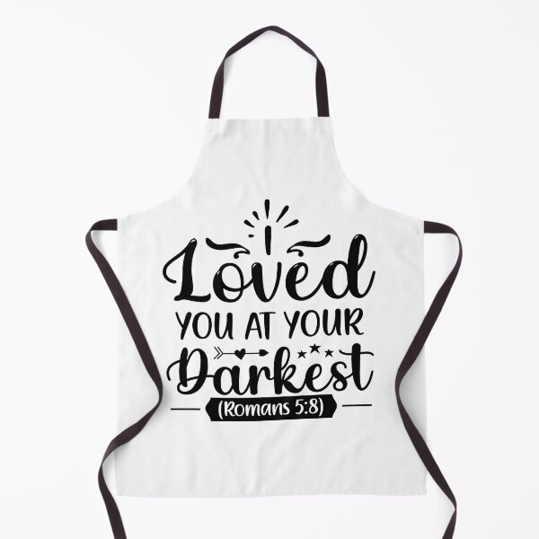 Item preview, Loved You at Your Darkest - Christian Romans 5:8 Faith Tshirt, sticker, mug and tattoo designed and sold by Billium Halder.