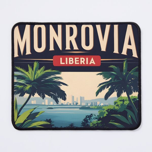 Item preview, Monrovia Liberia Vintage Travel Tourism designed and sold by TravelersGems.