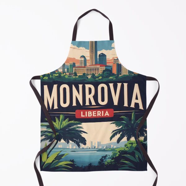Artikelvorschau, Monrovia Liberia Vintage Reisen Tourismus entworfen und verkauft von TravelersGems.