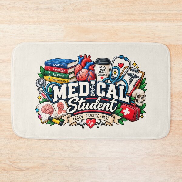 Item preview, Medical Student Back To School Gift Learn Practice Heal designed and sold by Corvoria.