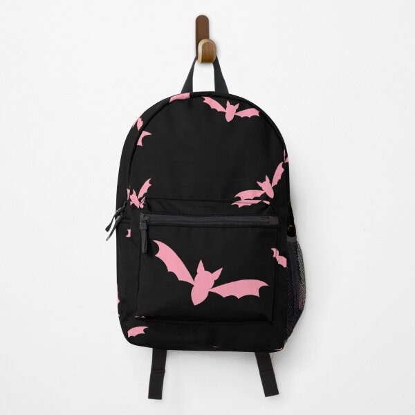Item preview, Cute Pink Bat Seamless Halloween Pattern designed and sold by MathuraPresent.