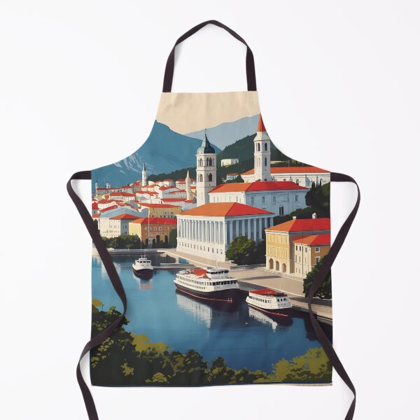 Item preview, Podgorica Montenegro Vintage Travel Tourism designed and sold by TravelersGems.