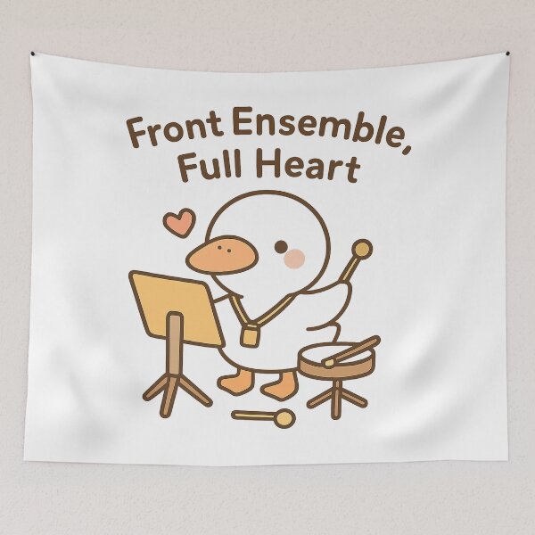 Item preview, Front Ensemble Full Heart Duck Parent Tee designed and sold by Ainbowz-Artwork.