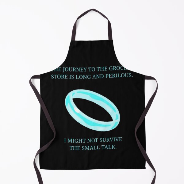 Item preview, Journey To Grocery Store Perilous Small Talk Funny LOTR Parody designed and sold by Mircea786.