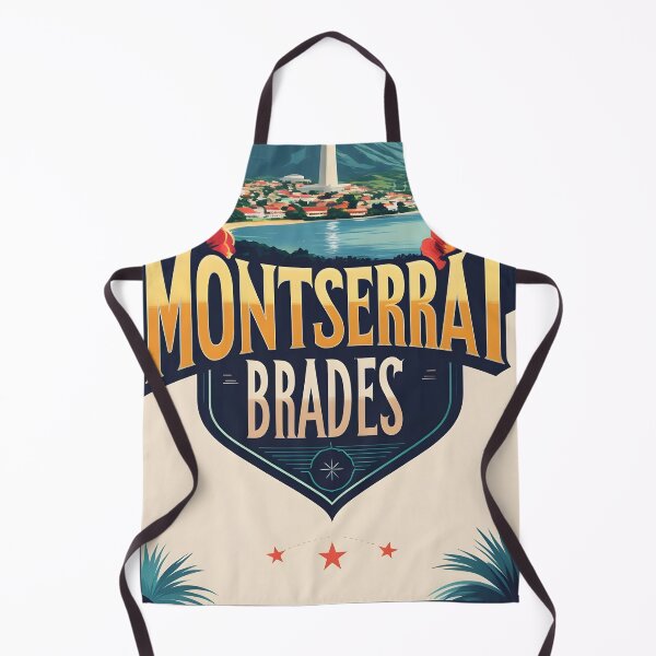 Item preview, Brades Montserrat Vintage Travel Tourism designed and sold by TravelersGems.