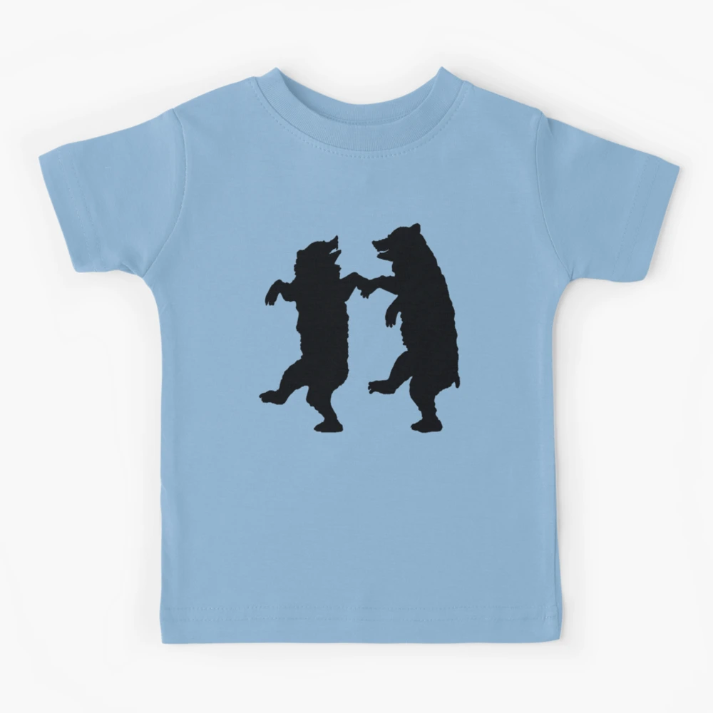 Black and white Bear Cubs Kids T-Shirt for Sale by fauniina