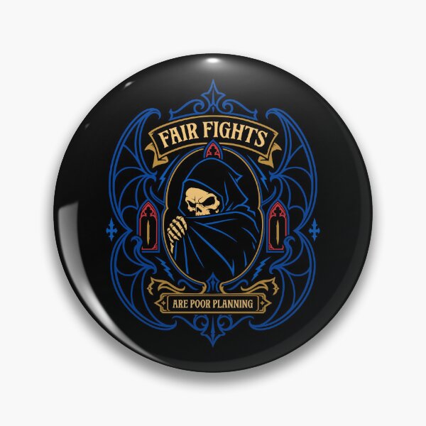 Item preview, Fair Fights are Poor Planning Stealth Wargaming designed and sold by pixeptional.