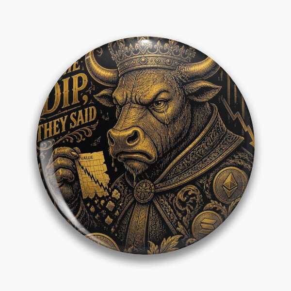 Item preview, Buy The Dip They Said Crypto Bull designed and sold by macadolie.