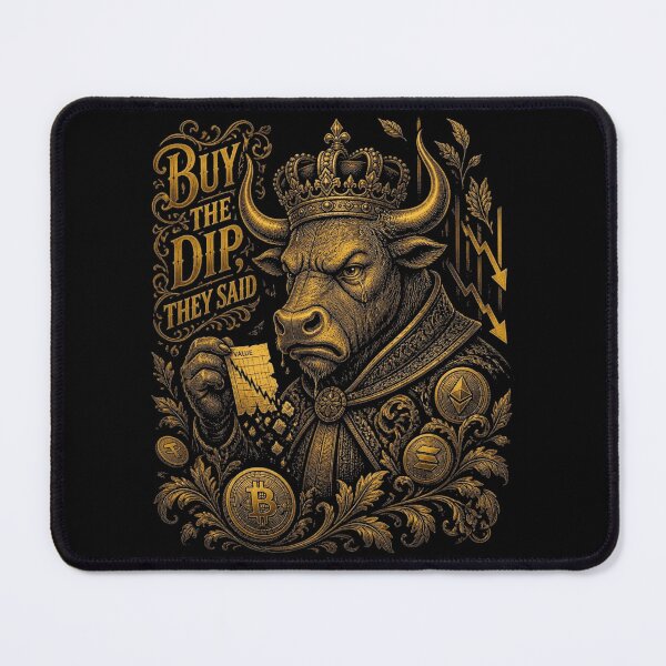 Item preview, Buy The Dip They Said Crypto Bull designed and sold by macadolie.