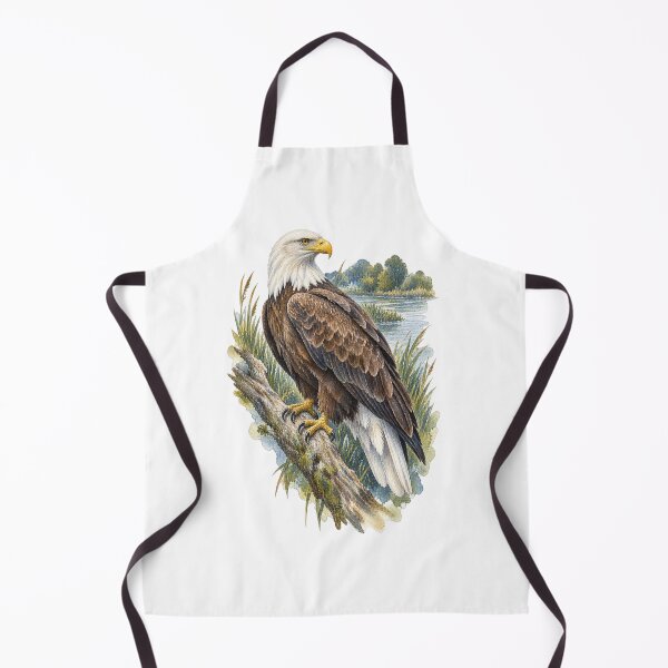Item preview, White Tailed Eagle of the Danube designed and sold by FurusatoGallery.