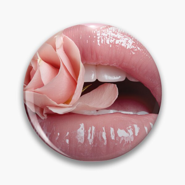 Item preview, Pink Lips Rose Coquette Aesthetic designed and sold by jianina-alondra.