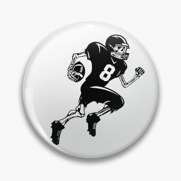 Item preview, Skeleton American Football Player Number 8 designed and sold by KTD28_SHOP.
