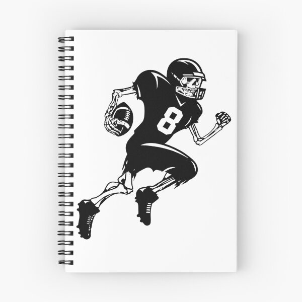 Item preview, Skeleton American Football Player Number 8 designed and sold by KTD28_SHOP.