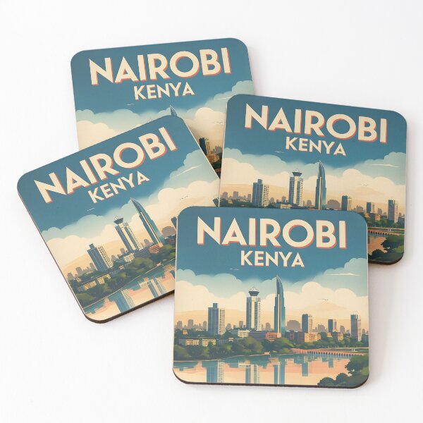 Item preview, Nairobi Kenya Vintage Travel Tourism designed and sold by TravelersGems.