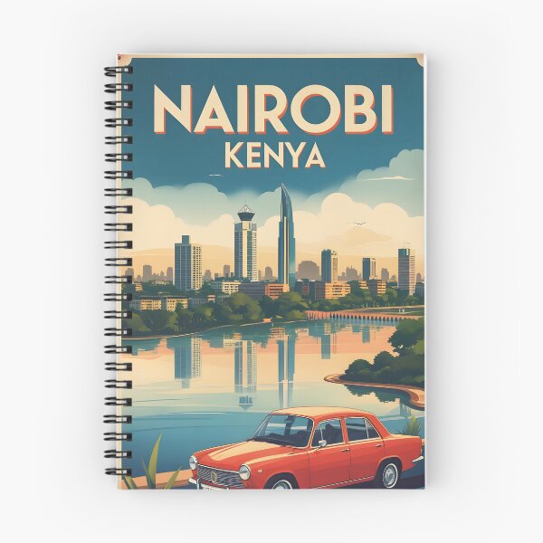 Item preview, Nairobi Kenya Vintage Travel Tourism designed and sold by TravelersGems.
