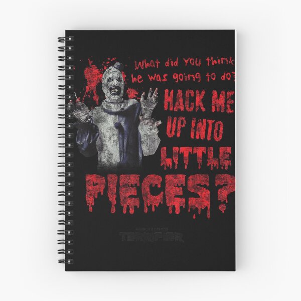 Item preview, Spooky Slasher Hack Me Into Little Pieces Bloody Text Creepy designed and sold by MaceonPi.