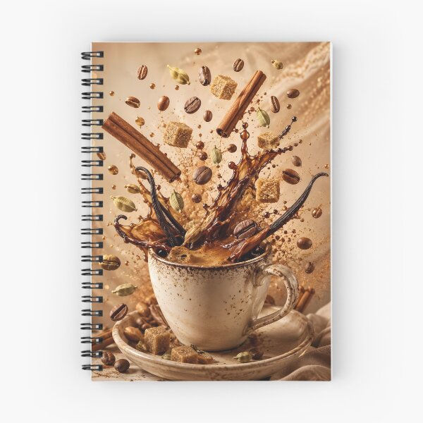 Item preview, A cup of coffee with spices designed and sold by DoveArtDesigns.