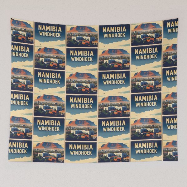 Item preview, Windhoek Namibia Vintage Travel Tourism designed and sold by TravelersGems.