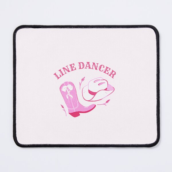Item preview, Line Dancer Pink Cowboy Boot and Hat, Country Western Illustration designed and sold by rizdrawings.