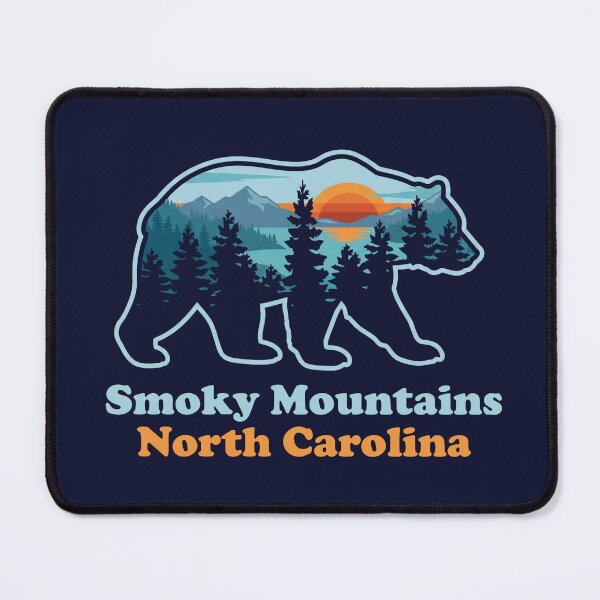 Item preview, Smoky Mountains North Carolina Bear Silhouette designed and sold by Milasneeze.
