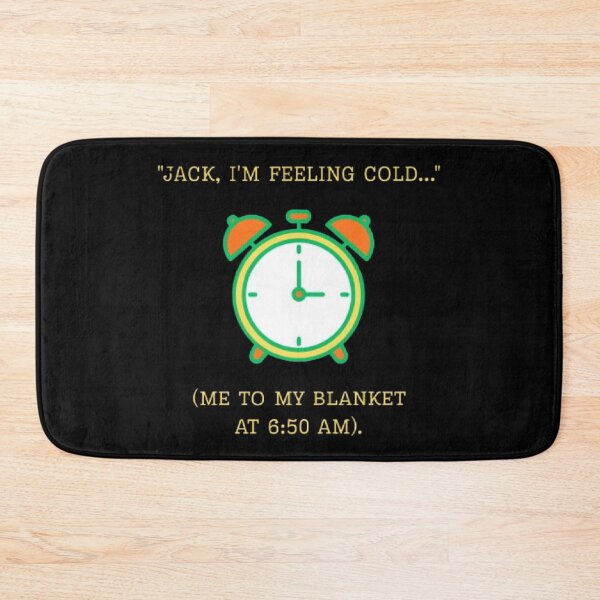 Item preview, Jack Im Feeling Cold Blanket 650 AM Funny Titanic Parody designed and sold by Mircea786.