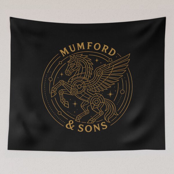 Item preview, Mumford and Sons Pegasus designed and sold by GPalumboArt.