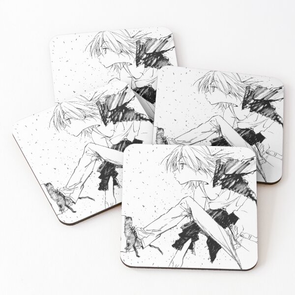 Item preview, Haruko Haruhara Monochrome Illustration designed and sold by Fire TheMann.
