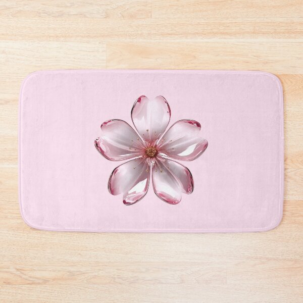 Item preview, Pink Glass Flower Crystal Aesthetic designed and sold by jianina-alondra.