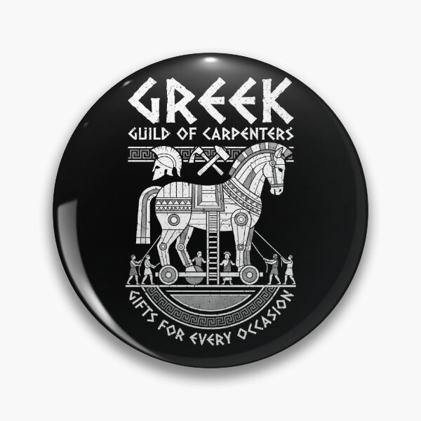 Item preview, Archaeology Trojan Horse Greek Carpenters Guild Mythology designed and sold by GrandeDuc.