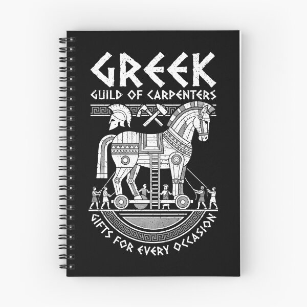 Item preview, Archaeology Trojan Horse Greek Carpenters Guild Mythology designed and sold by GrandeDuc.