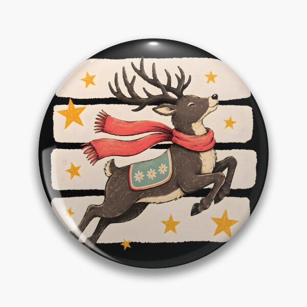 Item preview, Retro Reindeer Christmas Shirt, Vintage Deer Graphic Tee, Rustic Holiday Winter Shirt, Cute Christmas Gift designed and sold by Catspeachy.
