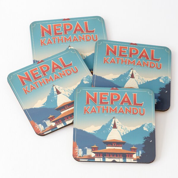 Item preview, Kathmandu Nepal Vintage Travel Tourism designed and sold by TravelersGems.