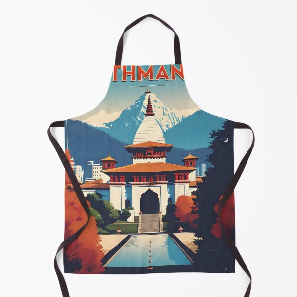 Item preview, Kathmandu Nepal Vintage Travel Tourism designed and sold by TravelersGems.