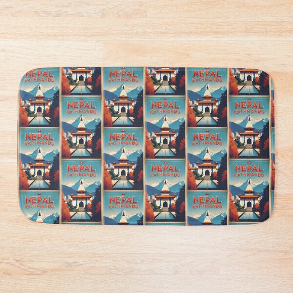 Item preview, Kathmandu Nepal Vintage Travel Tourism designed and sold by TravelersGems.