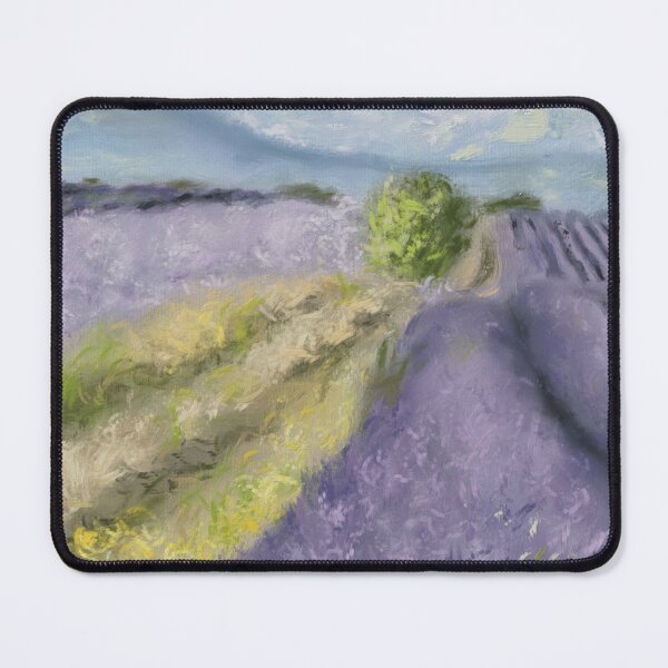 Item preview, Lavender Fields Painting designed and sold by Jennifer Margrave-Garcia.