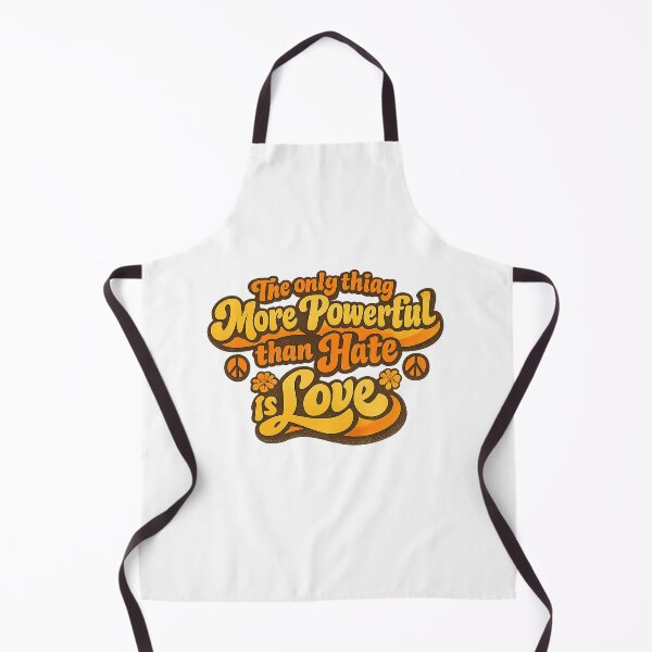 Item preview, Retro The Only Thing More Powerful Than Hate Is Love Design designed and sold by xghambo.
