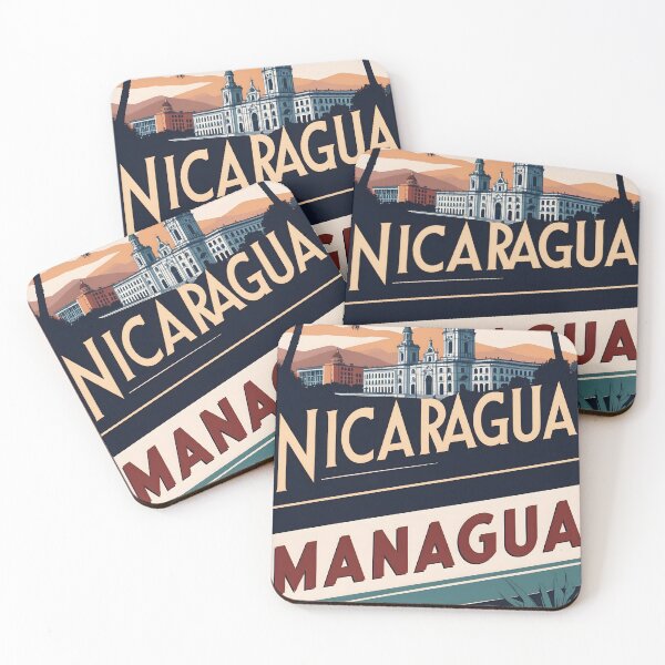 Item preview, Managua Nicaragua Vintage Travel Tourism designed and sold by TravelersGems.
