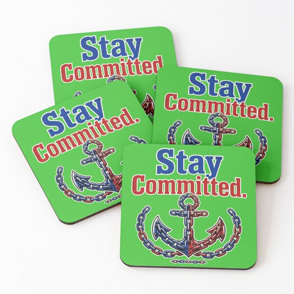 Item preview, Stay Committed  designed and sold by Geordesign.