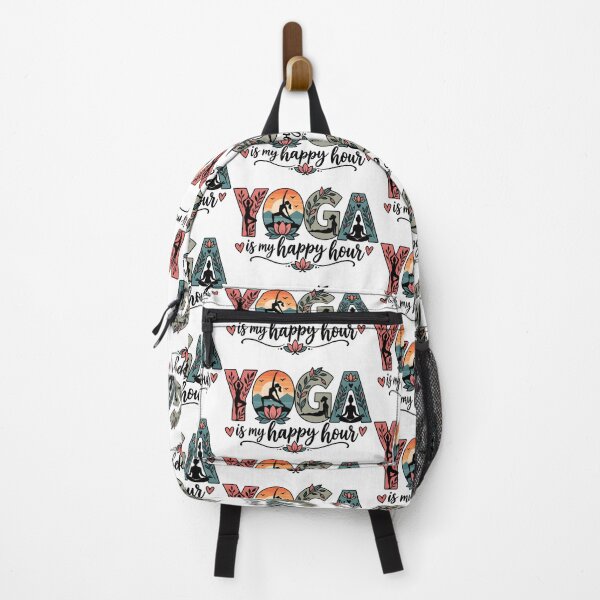 Item preview, Yoga Is My Happy Hour designed and sold by Style2Vie.