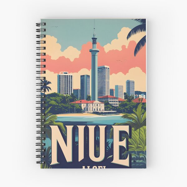 Item preview, Alofi Niue Vintage Travel Tourism designed and sold by TravelersGems.