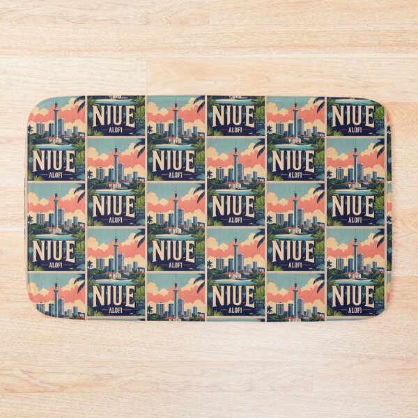 Item preview, Alofi Niue Vintage Travel Tourism designed and sold by TravelersGems.