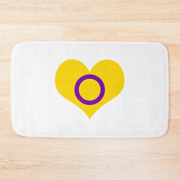 Item preview, Intersex Pride Flag Heart designed and sold by ddong-karima.