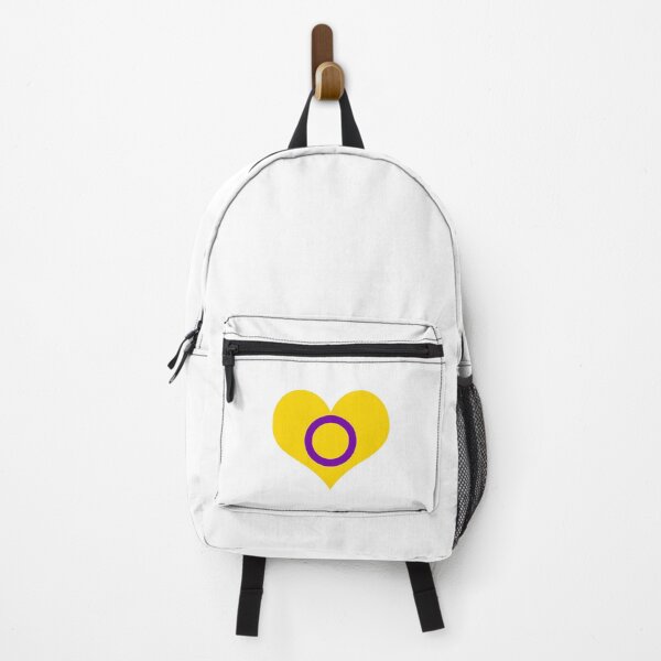 Item preview, Intersex Pride Flag Heart designed and sold by ddong-karima.