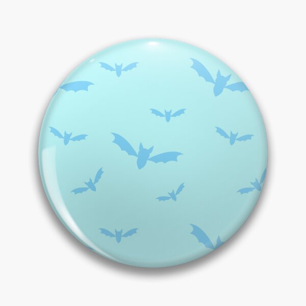 Item preview, Cute Blue Bat Seamless Halloween Pattern designed and sold by MathuraPresent.