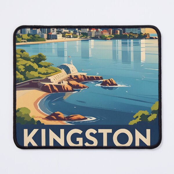 Item preview, Kingston Norfolk Island Vintage Travel designed and sold by TravelersGems.